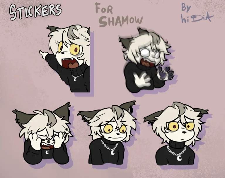 Sticker Pack for Shamow