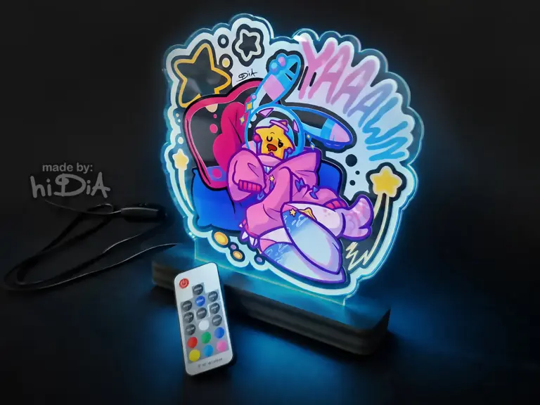 Sleepy Standee Lamp – for softtobitetoughtochew