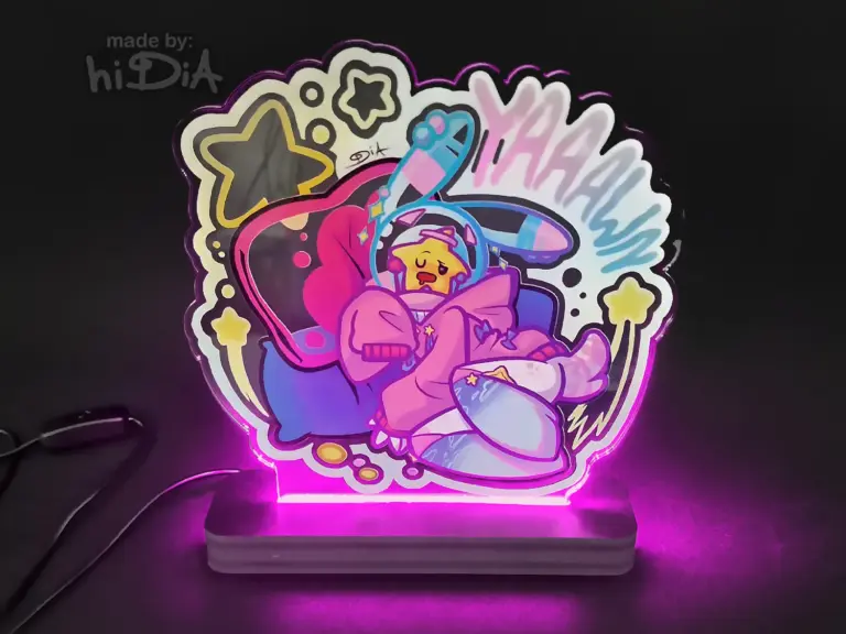 Sleepy Standee Lamp – for softtobitetoughtochew